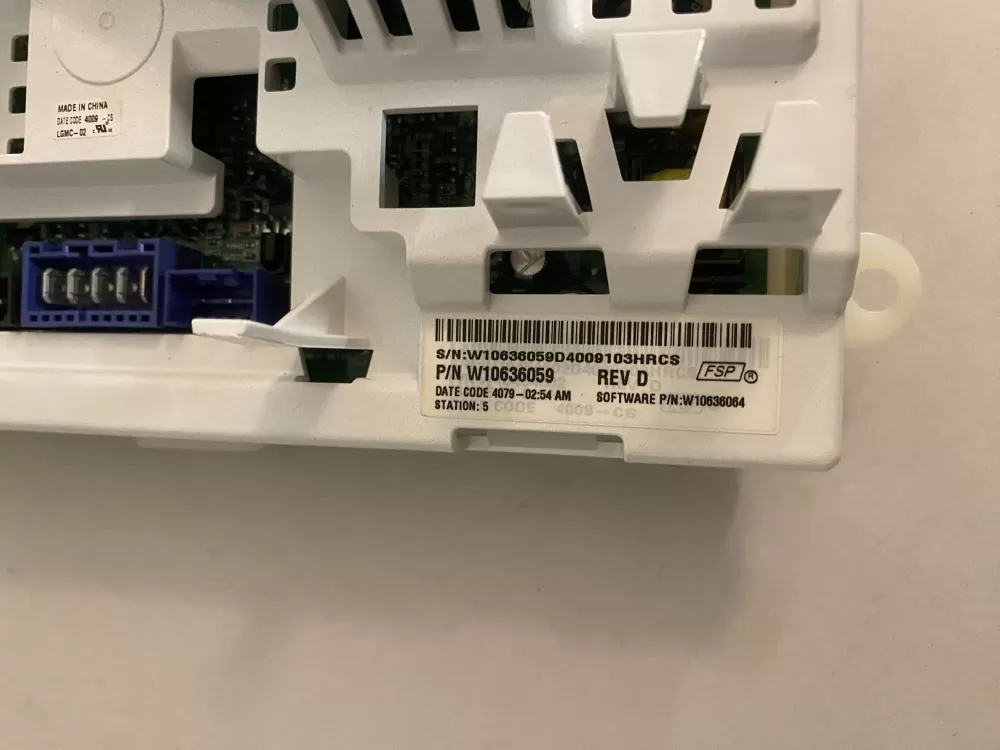 Amana W10636059 Washer Control Board AZ137150 | BK2361