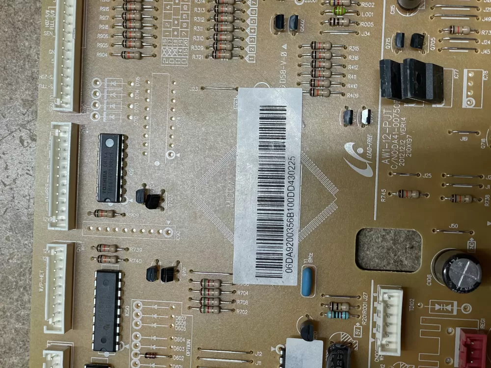 Samsung DA92-00356B Refrigerator Control Board