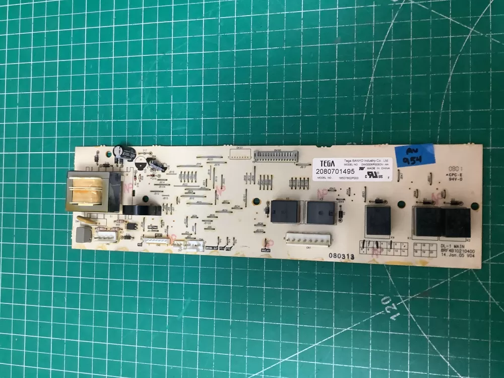 GE Power Dishwasher Control Board 165D7802P003 WD21X10247 AZ224844 | ARV954