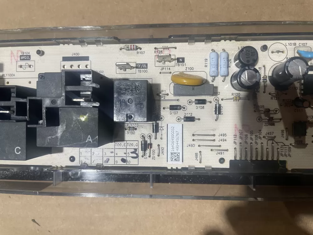 GE 164D8450G032 WB18X20153 Range Control Board AZ78601 | KMV341