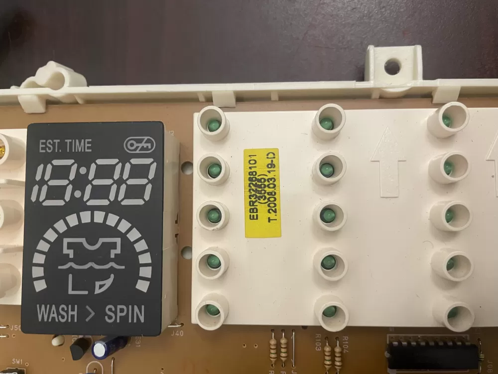 LG EAX32221201 EBR32268101 Washer Control Board AZ97240 | KMV153
