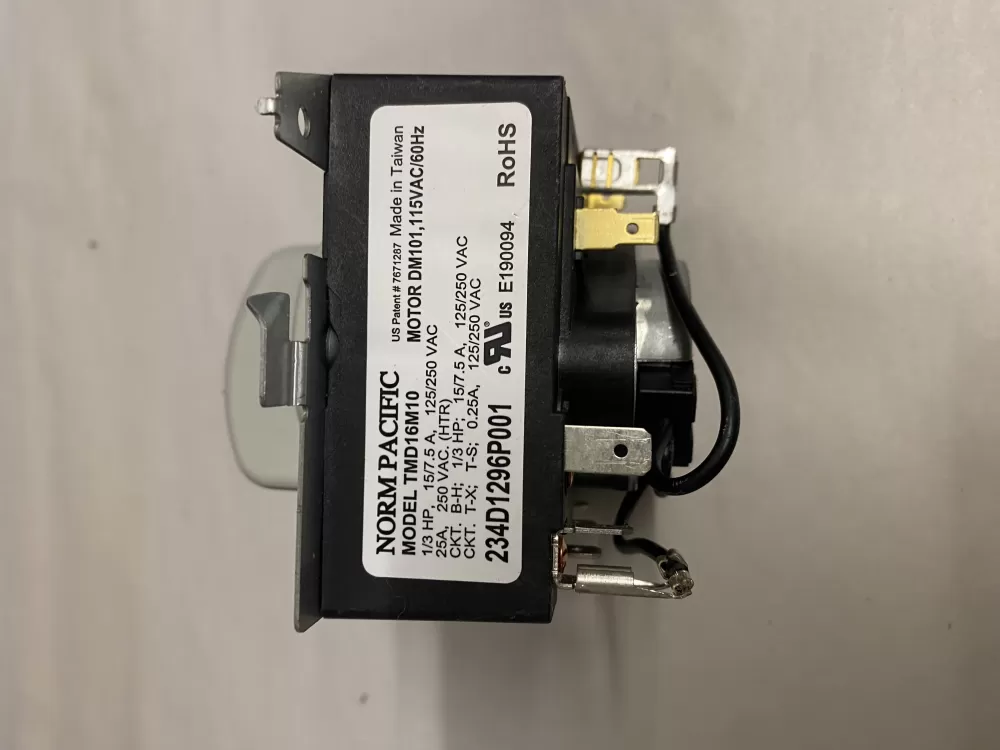 GE TMD16M10 234D1296P001 Dryer Timer AZ211020 | BK1380