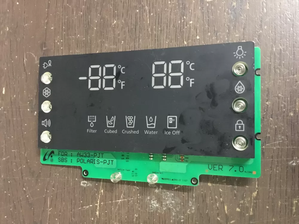 Samsung DA92-00153A Refrigerator Control Board