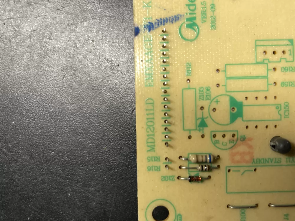 Kenmore  GE WB27X11215  AP5791059  261400125390  3026296  MD12011LD  PS8754630 Microwave Control Board
