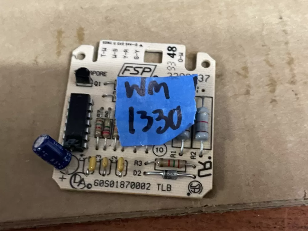 Whirlpool Maytag W10476828 Dryer Moisture Sensor Control Board AZ99021 | Wm1330