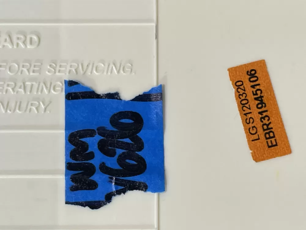 LG EBR31945106 EBR71725801 Dryer Control Board AZ148055 | Wmv626