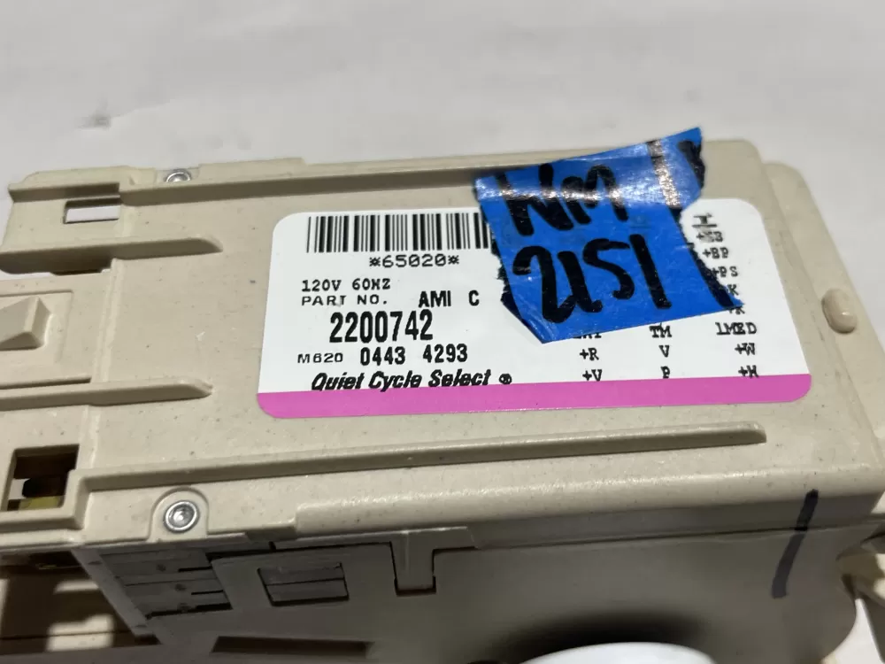 Maytag 2200742 Washer Timer Control AZ139185 | Wm2151