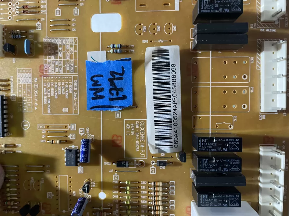 Samsung DA41-00524A DA41-00526A Refrigerator Control Board AZ200669 | Wm1792