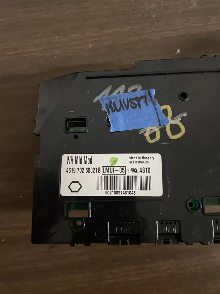 Whirlpool 4619 702 55021B 4619 702 54361 Washer Control Board AZ81602 | KMV587