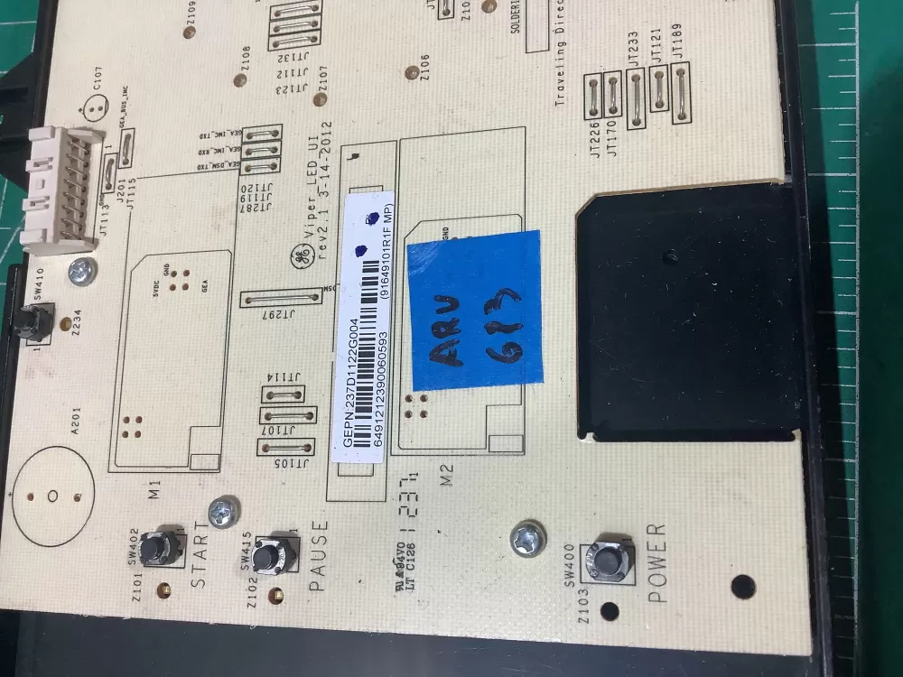 GE 237D1395G017 237D1060G017 237D1122G004 Washer Control Board AZ191177 | ARV613