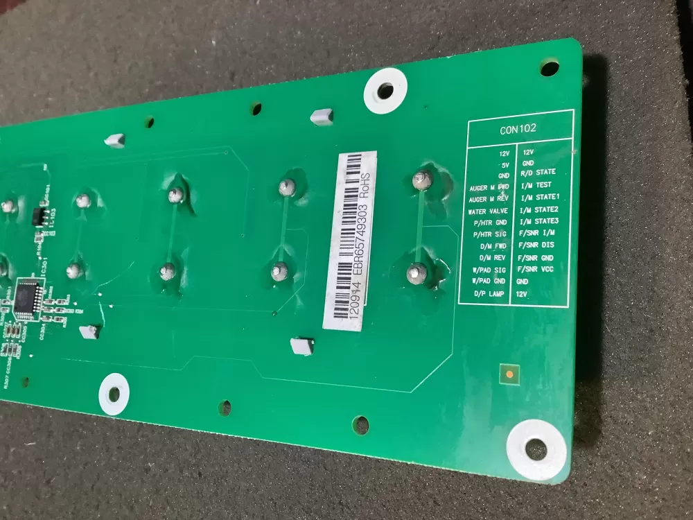 LG EBR65749303 Refrigerator Control Board Dispenser Panel AZ115379 | NR2148