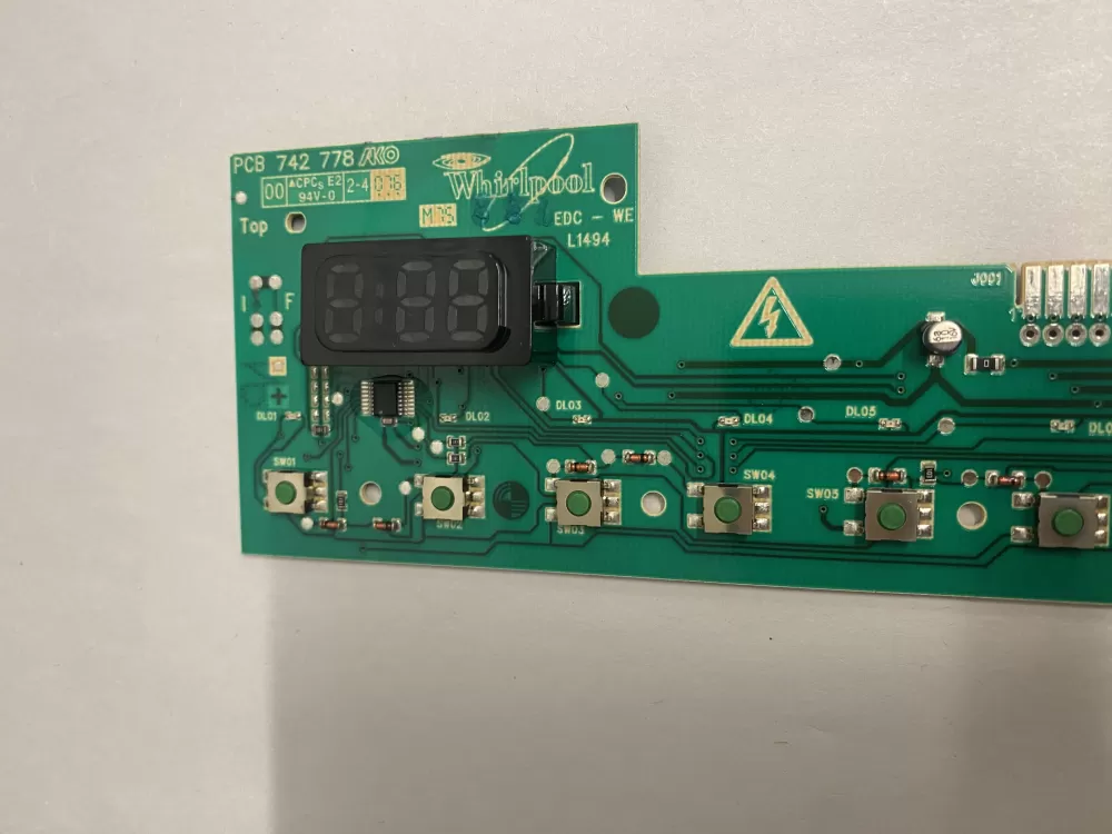 Maytag W10192981 Whirlpool Washer Control Board AZ222188 | BK1330
