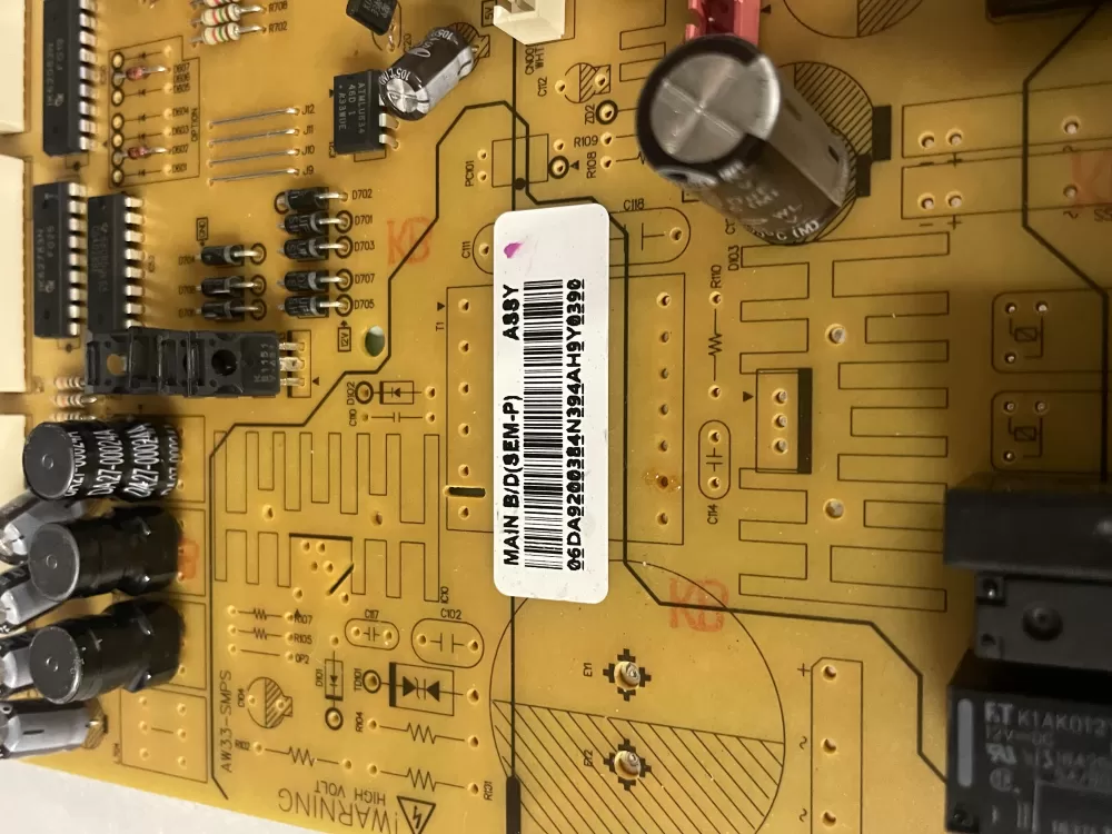 Samsung DA92 00384N Refrigerator Control Board AZ224342 | Wm854