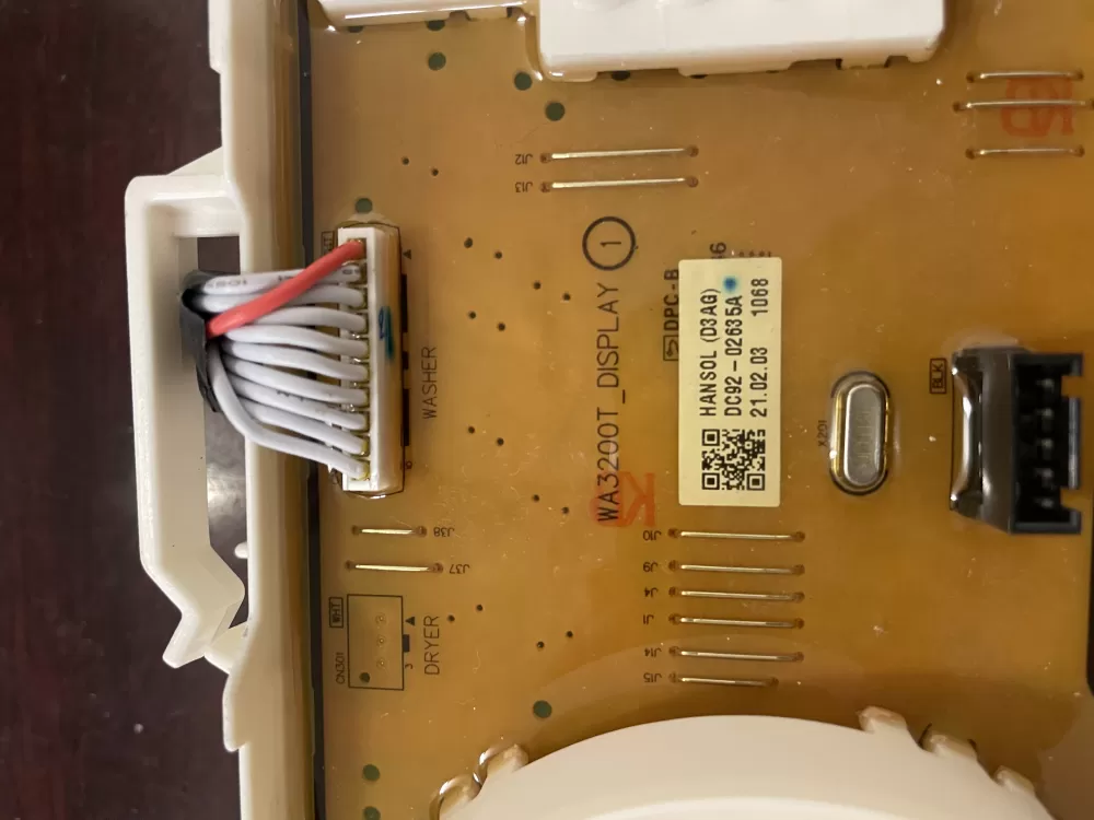 Samsung DC92 02635A Washer Control Board AZ36792 | KMV12