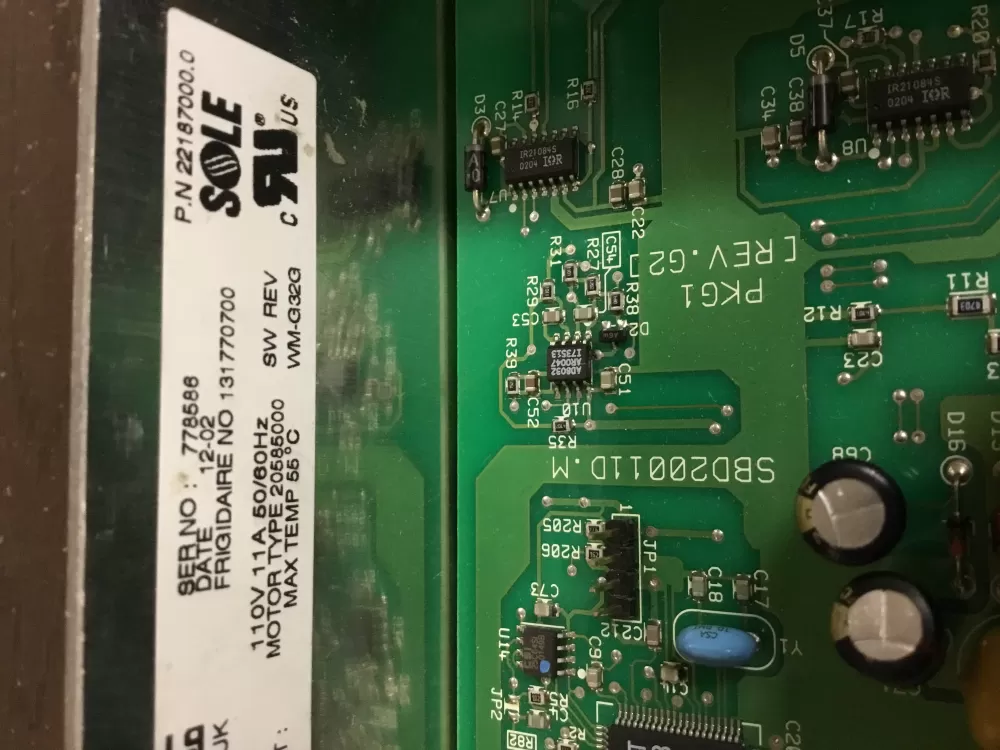 Frigidaire 134149220 Laundry Center Motor Control Board AZ21864 | NR120