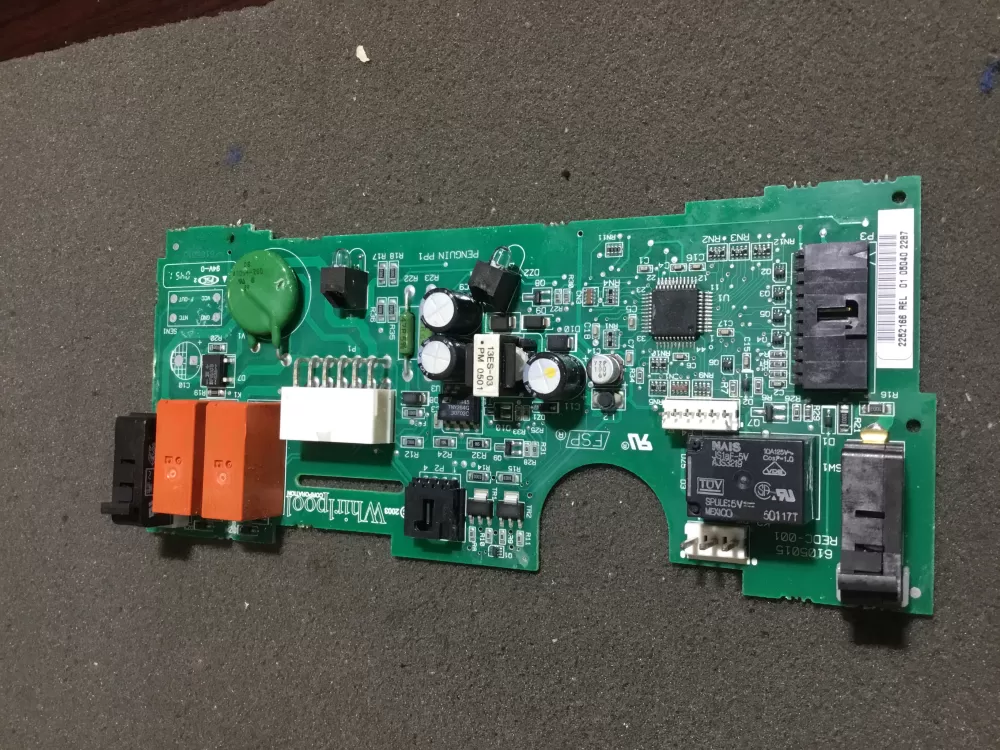 Whirlpool  Kenmore 2252166 Refrigerator Control Board