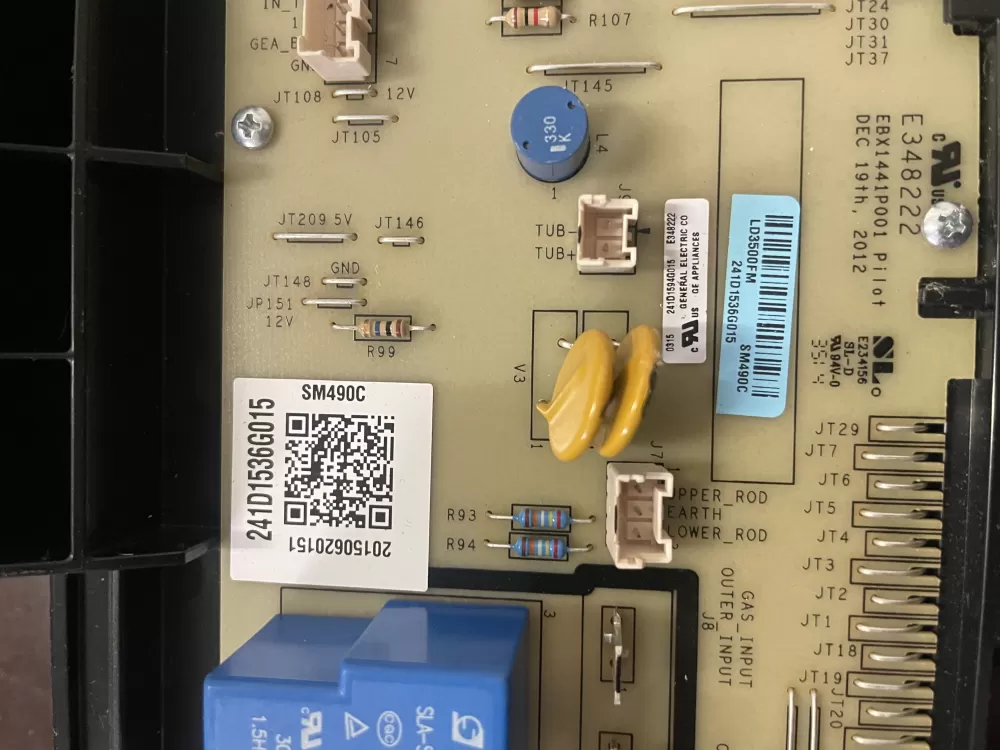 GE 241D1536G015 241D1594G015 EBX1441P001 Dryer Control Board AZ45913 | KMV372