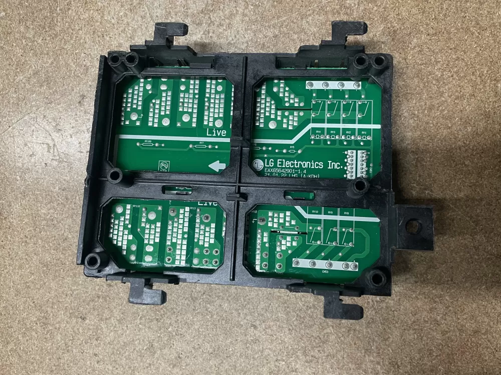 LG EBR80595408 Range Relay Control Board AZ14191 | KM779