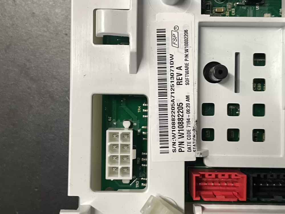 Maytag W10882205 W10915610 W10916474 Washer Control Board AZ16253 | WM1491