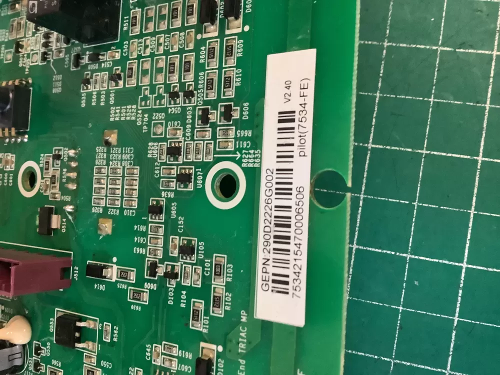 GE WH22X29556 WH18X25896 290D2226G002 Washer Control Board AZ226753 | NR340