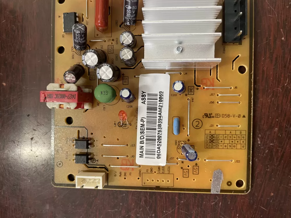 Samsung DA92-00763B Refrigerator Control Board Inverter AZ61072 | KM2066