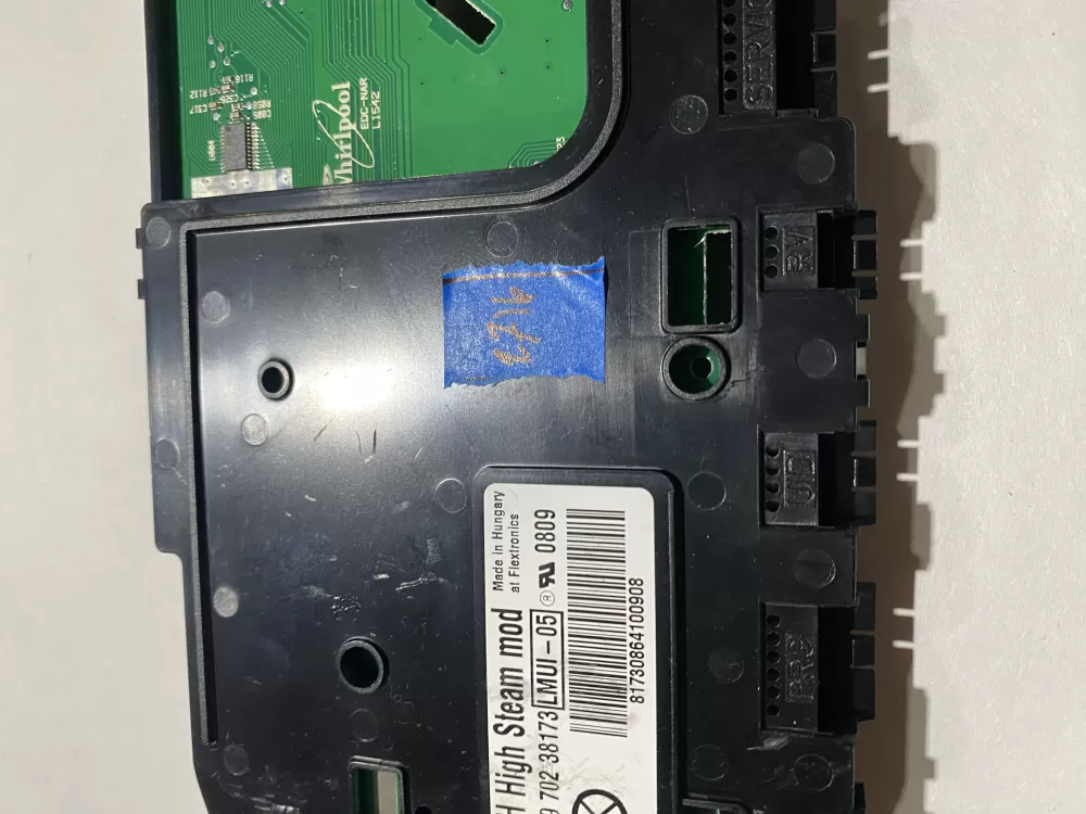 Whirlpool 4619 702 38173 Washer Control Board Display UI AZ183908 | BK2716