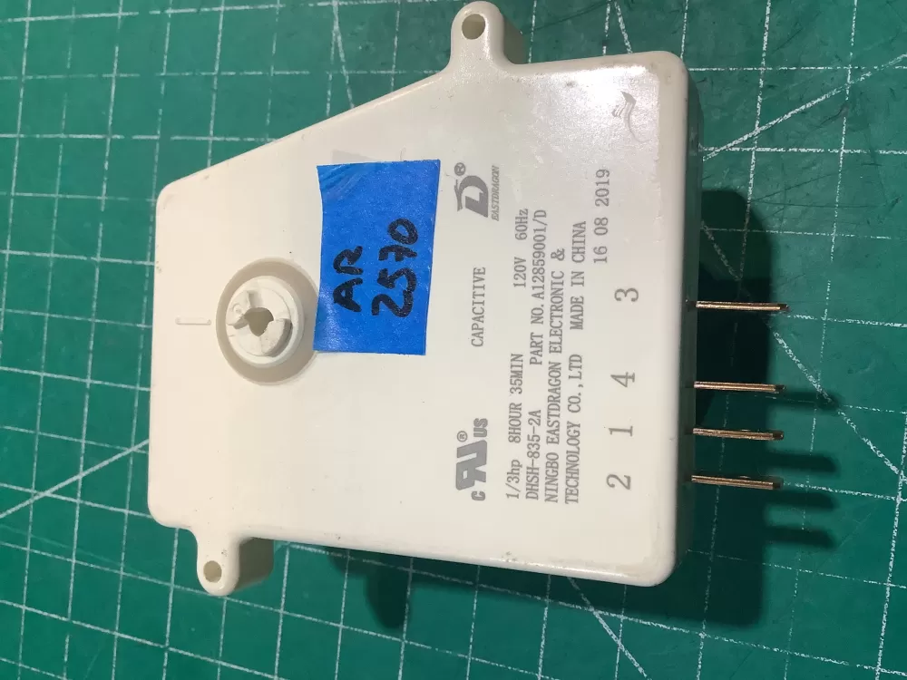 Frigidaire a12859001 Refrigerator Defrost Timer AZ229864 | AR2570