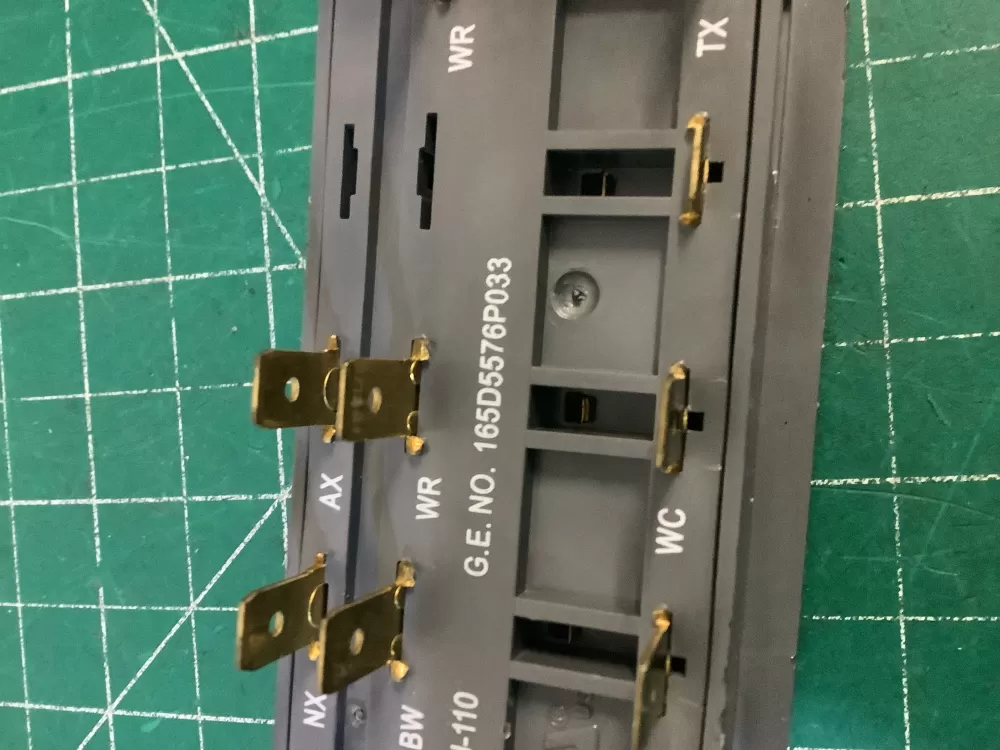 GE Hotpoint 165D5576P033 Dishwasher Button Control Panel AZ199016 | NR2754