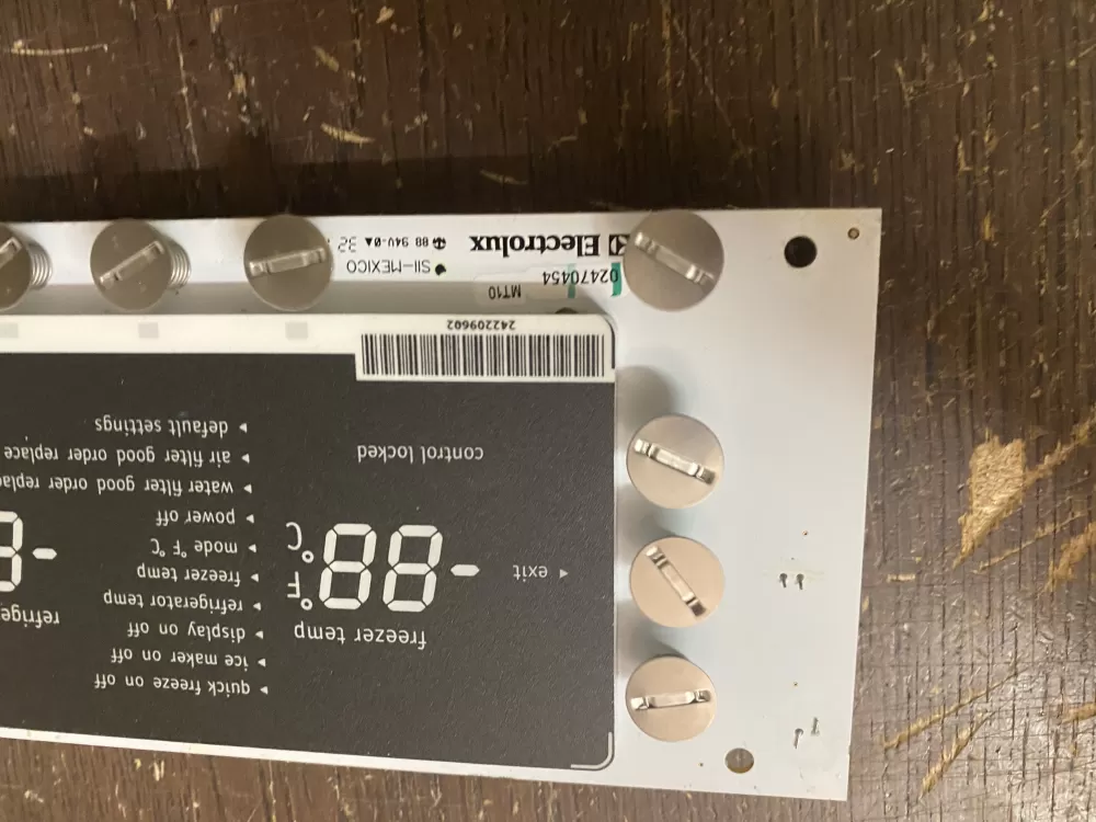 Frigidaire 242209708 Refrigerator Display Control Board AZ52481 | BK1867