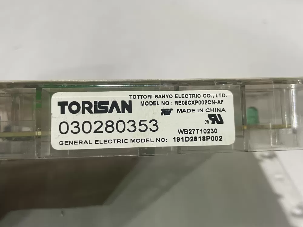 GE AP2632972 824202 191D2818P002 WB27T10230 Range Control Board AZ160186 | Wm655