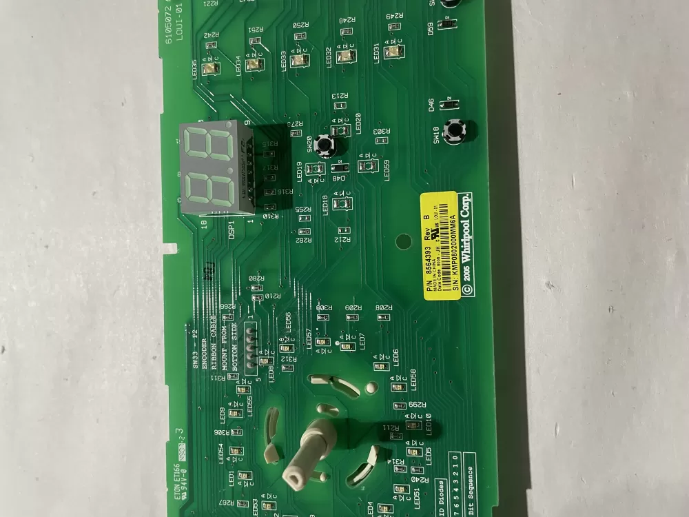 Kenmore WP8564393 Washer Control Board AZ206512 | KM2794
