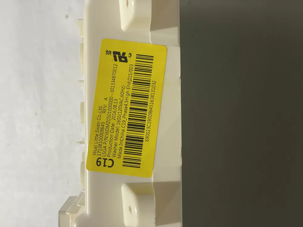 GE 17138100009645 WH12X10380 Washer Control Board AZ198580 | KMV66