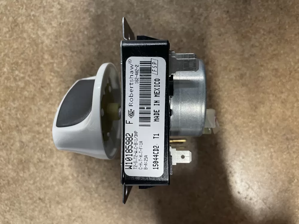 Whirlpool  Maytag  Kenmore AP6016541 W10185982 WPW10185982VP WPW10185982 PS11749831 Dryer Timer