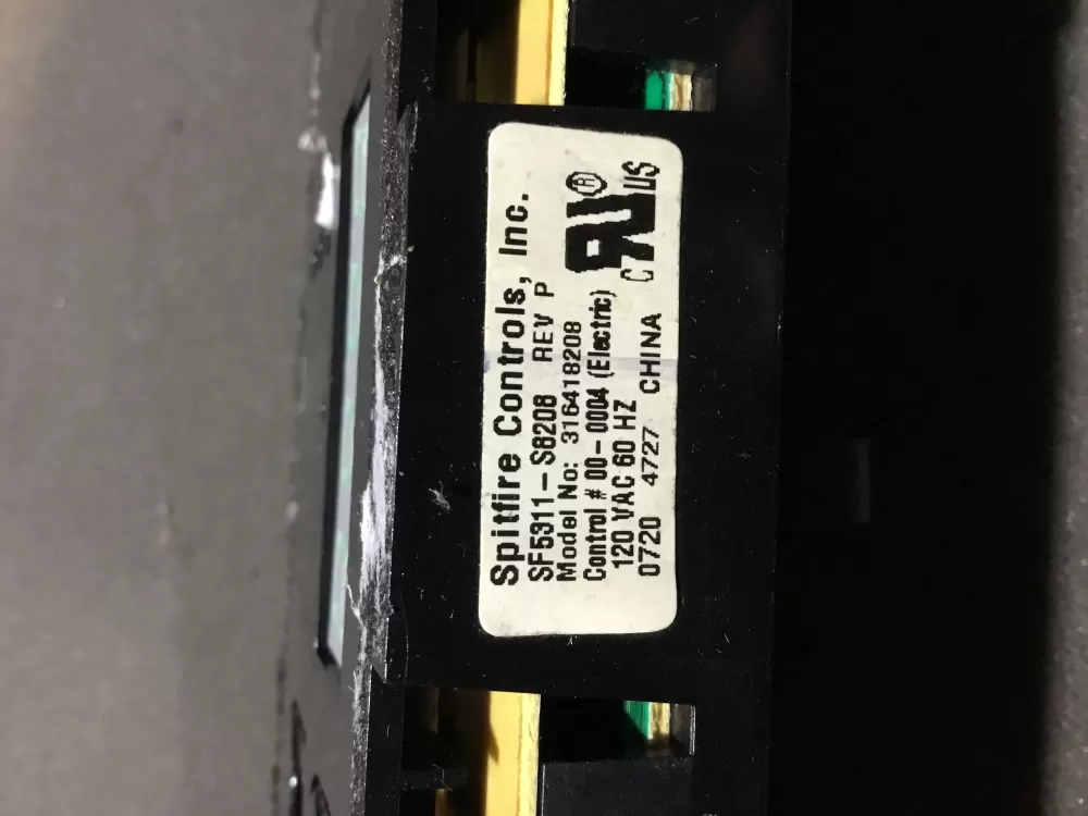 Kenmore 316418208 SF5311-S8208 Range Oven Control Board AZ95865 | NRV410