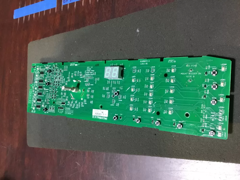 Whirlpool  Kenmore WPW10131865  AP6015491  W10131865  4440813  PS11748770 Washer Control Board