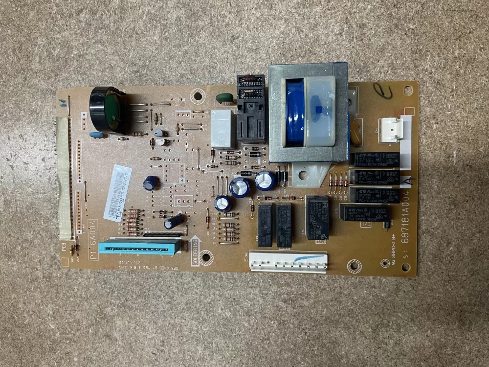 LG 687181A004A P1-6A004 Microwave Control Board