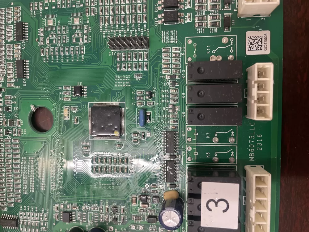 GE 197D8523G101 70213260402GA MB6075LLC Refrigerator Control AZ34562 | KM1702