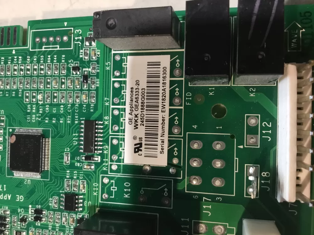 GE 245D1888G003 Refrigerator Control Board AZ49139 | NR1800