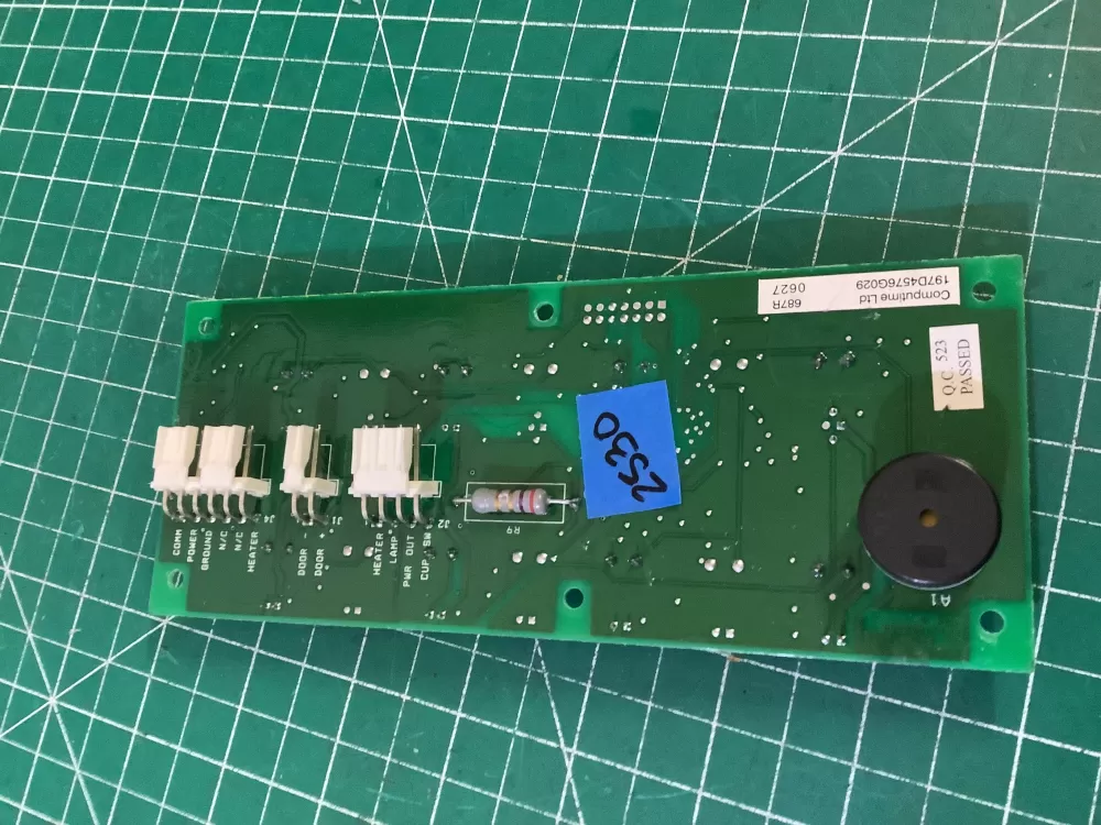GE 197D4576G029 Refrigerator Control Board Dispenser AZ189501 | NR2530