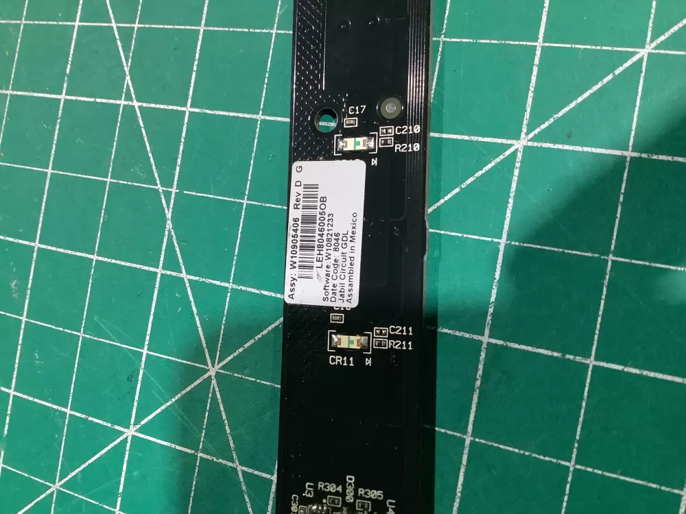 KitchenAid Whirlpool W10905406 Dishwasher Control Board AZ143428 | NRV757