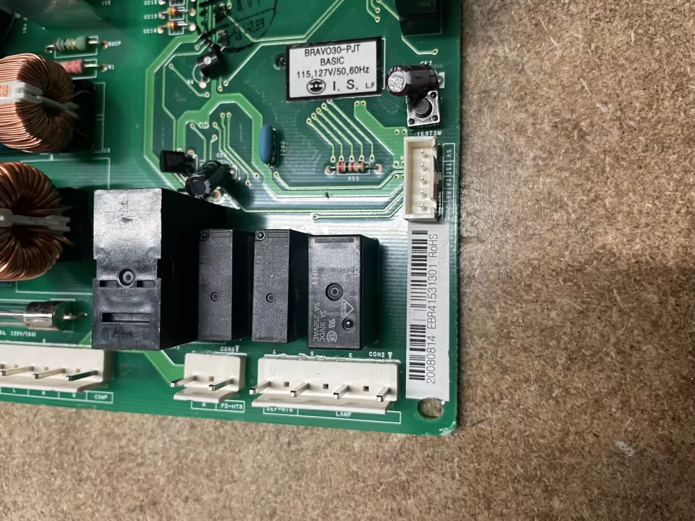 LG EBR41531301 CSP30000201 PS12725024 Refrigerator Control Board AZ3828 | KM1426