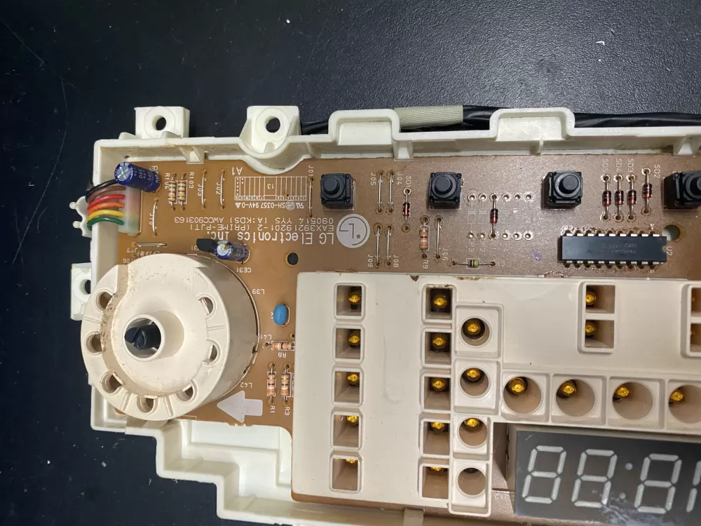 LG EBR39219625 Washer Control Board AZ11100 | BKV214