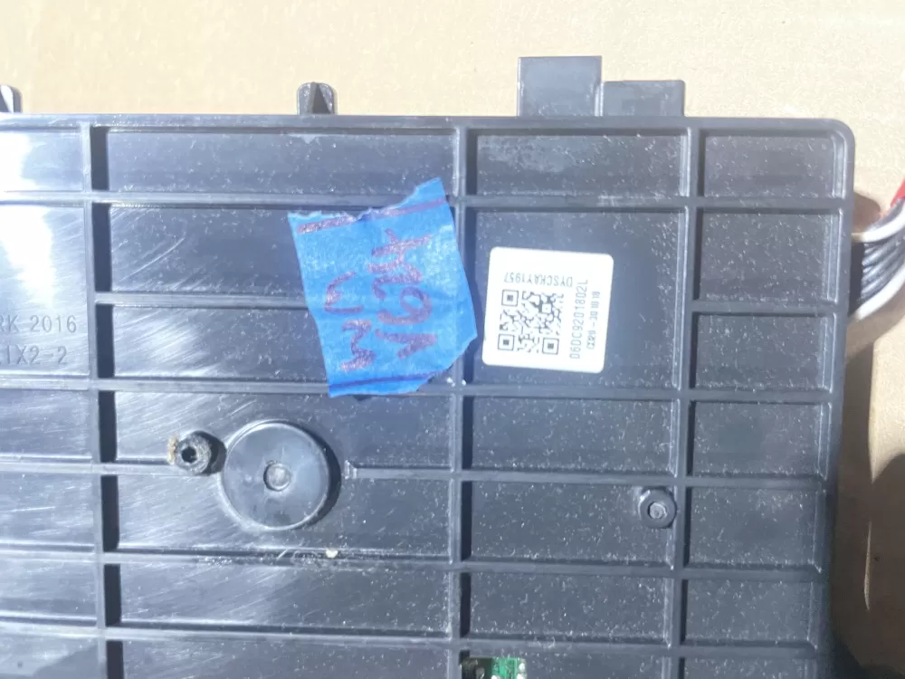 Samsung DC92-01802L Washer Control Board UI Display PCB AZ76809 | Wmv624