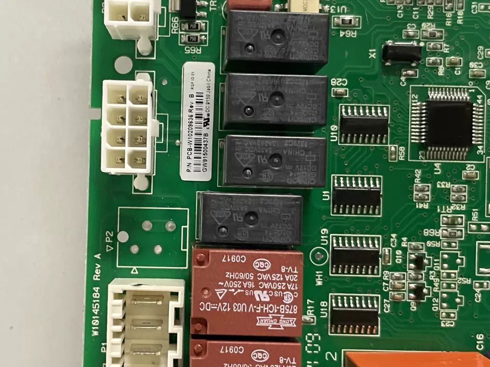 Kenmore W10209636 WPW10209636 Refrigerator Control Board AZ143881 | KM2404
