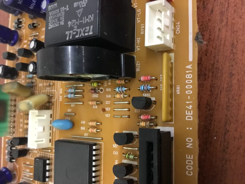 Samsung GE WB27X10508 DE41-00081A Microwave Control Board AZ29695 | NR1035