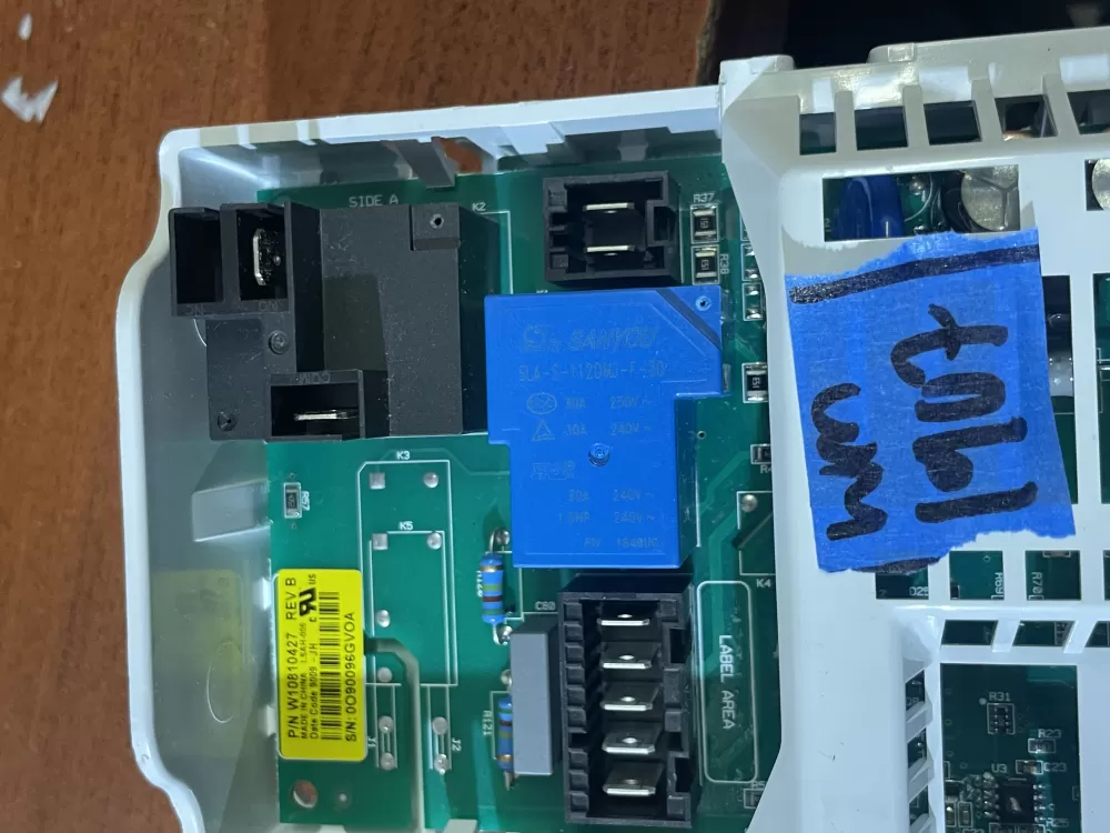 Whirlpool W10810427 Dryer Control Board AZ96247 | Wm1907