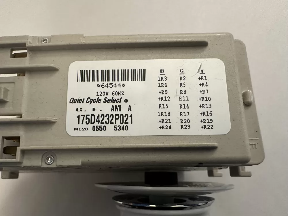 GE 175D4232P021 WH12X10255 Washer Timer AZ1559 | NT468