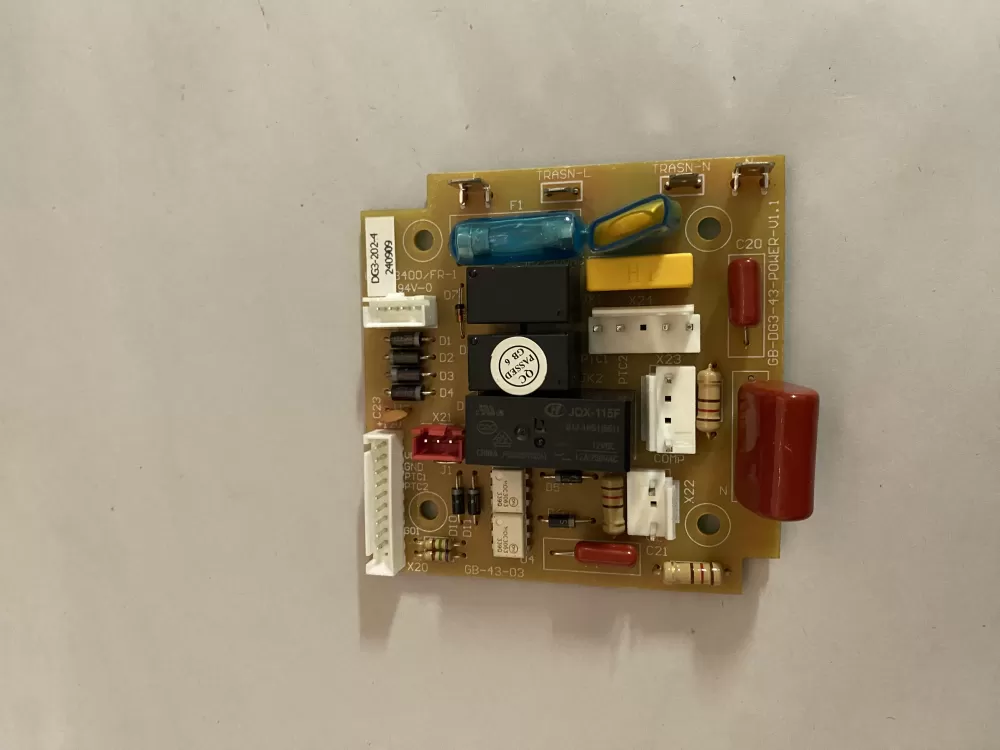  DG3-202-4 control panel Silhouette