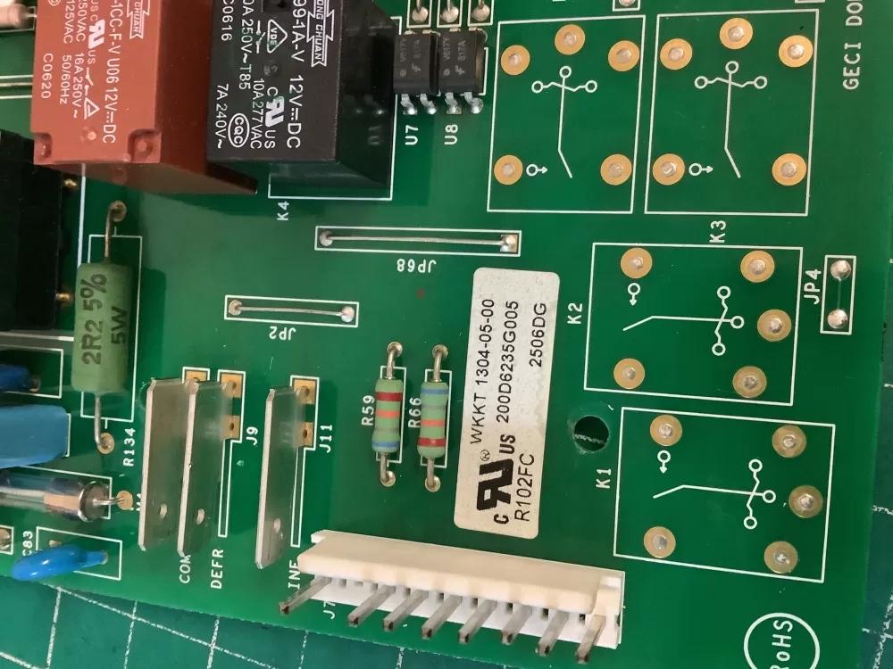GE 200D6235G005 EBX1110P003 Refrigerator Control Board AZ227018 | NR528