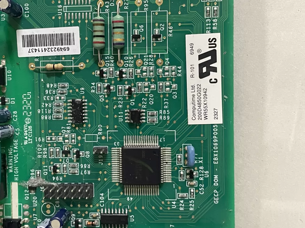 GE 200D6221G028 EBX1110P002 Refrigerator Control Board AZ144495 | KM2423